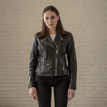 Flat 50% OFF  100% Pure Sheep Leather Jacket