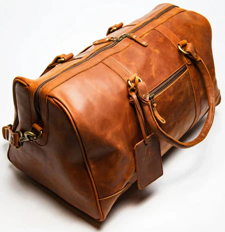 Crazy Horse Duffle Leather Bags with Preemimum Quality